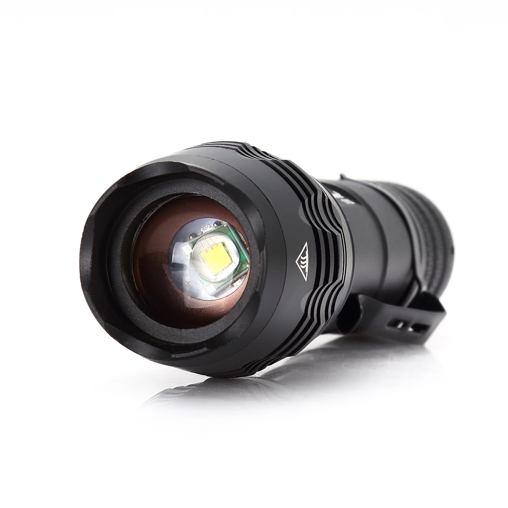 Светодиодный тактический фонарь AloneFire G702 с зумом CREE xml T6 5000 люмен светильник