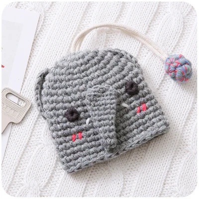 elephant Key Wallets Kweco Вейдер, хит, высокое качество, ручная работа, кошелек для ключей, модный, Повседневный, с затягивающимся шнурком, для женщин, мультфильм, брелок для ключей, ключница - Цвет: elephant Key Wallets