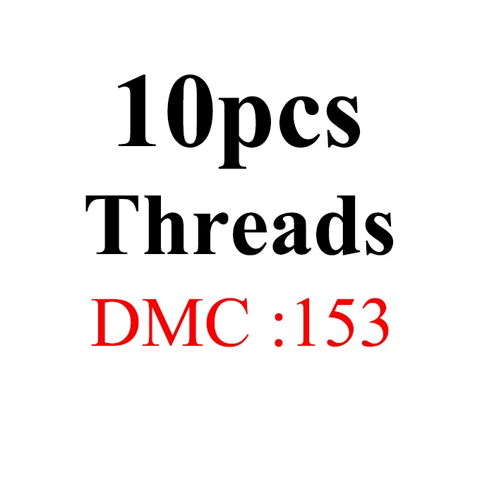 Golden Panno DIY DMC 150-221 вышивка нитью нитки 10 шт./лот 1,2 м Набор для вышивки крестом наборы для вышивки крестом 11,12 - Цвет: 1.2m10pcs-DMC153