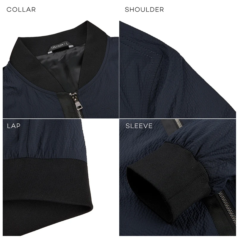 Мужская бейсбольная куртка Seven7 повседневная однотонная приталенная с