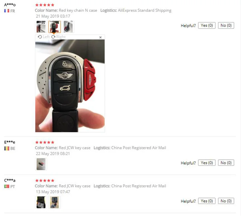 ABS JCW Стиль Автомобильный ключ крышка для mini cooper брелок для mini cooper F55 F56 F57 F54 F60 jcw пластиковый материал