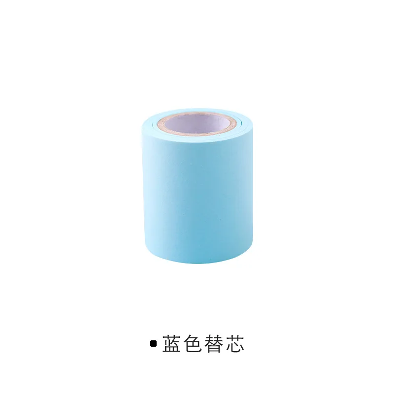 Blue Refill Цветные разрывные бумажные наклейки блокнот для заметок самоклеющиеся Kawaii Post It Sticky Notes офисные школьные принадлежности Papeleria - Цвет: Blue Refill
