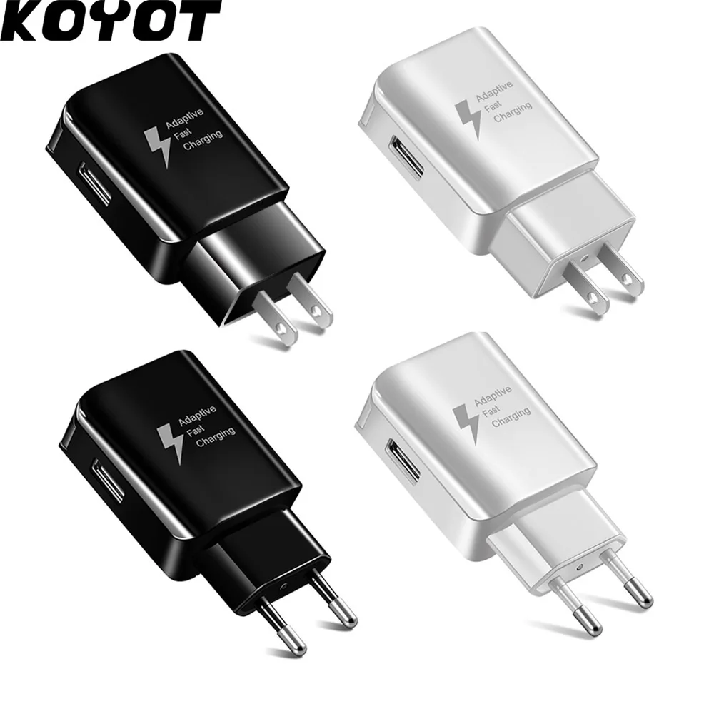 KOYOT USB Зарядное устройство Quick Charge 2 0 Быстрая зарядка QC2.0 настенный usb адаптер для