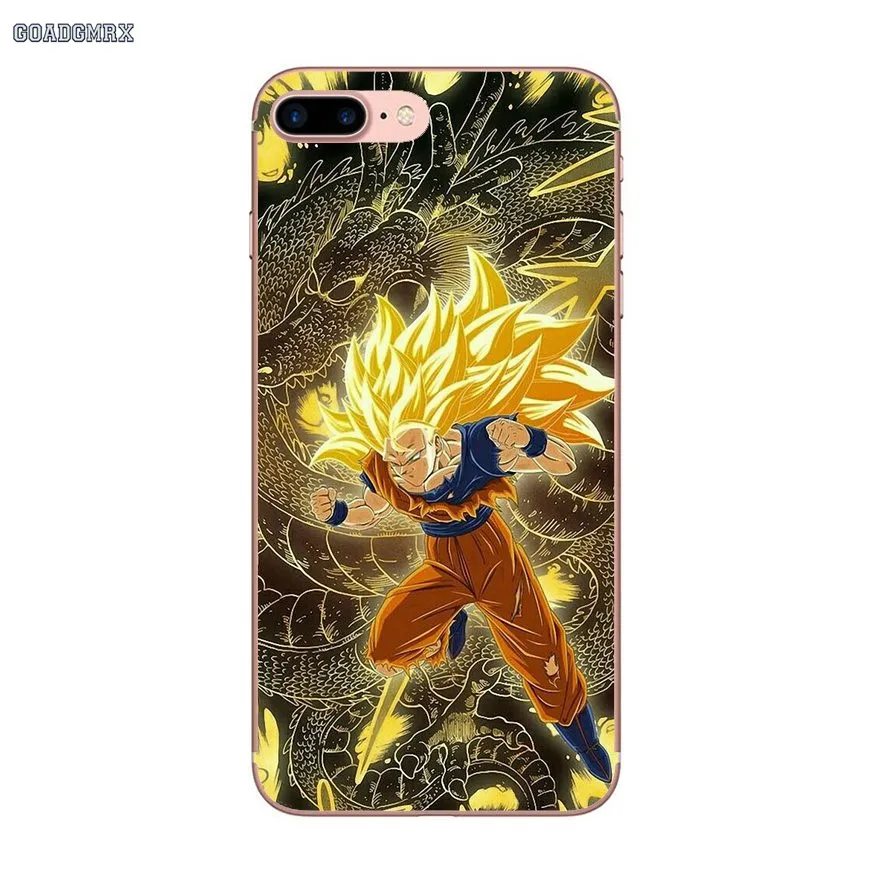Dragon Ball Z Сон Гоку Мода для huawei P Smart G7 G8 P7 Коврики 10 P20 Pro P8 P9 P10 Lite Mini GR5 2017 прозрачный