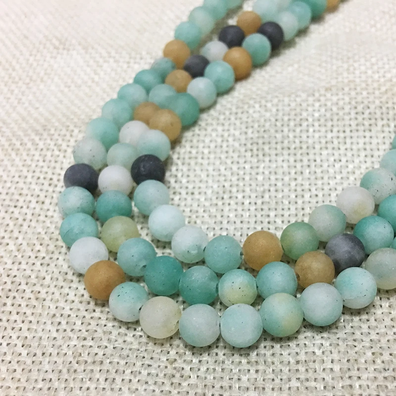 Аксессуары тусклый полированный натуральный камень матовые ювелирные изделия