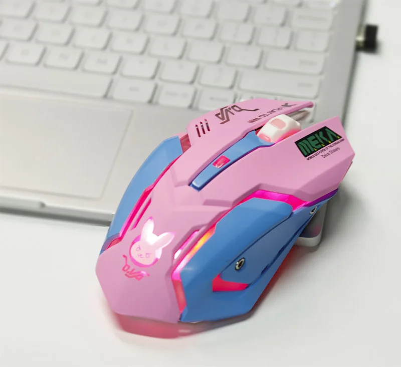 USB 2 4 Ghz мышь 6 кнопок оптическая игровая для геймеров вспышка ПК ноутбука CF Overwatch