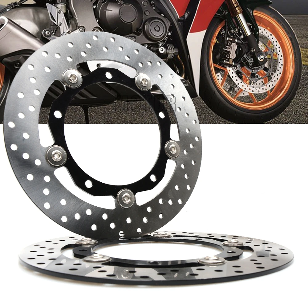 2PCS For Yamaha TMAX530 2012-2015 2013 2014 TMAX T-MAX 530 Motorcycle Accessories Front Floating Brake Disc Rotors Disk Set - купить по