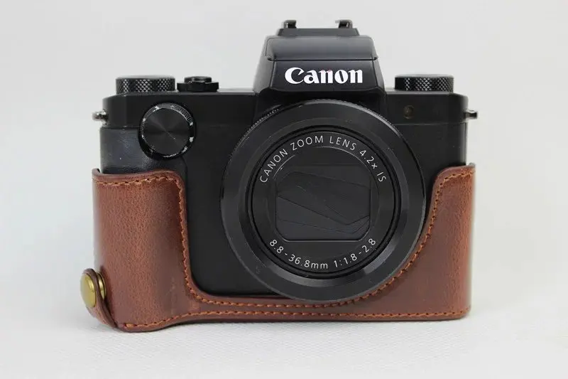 Новый чехол для видеокамеры из искусственной кожи Canon G5X цифровая камера