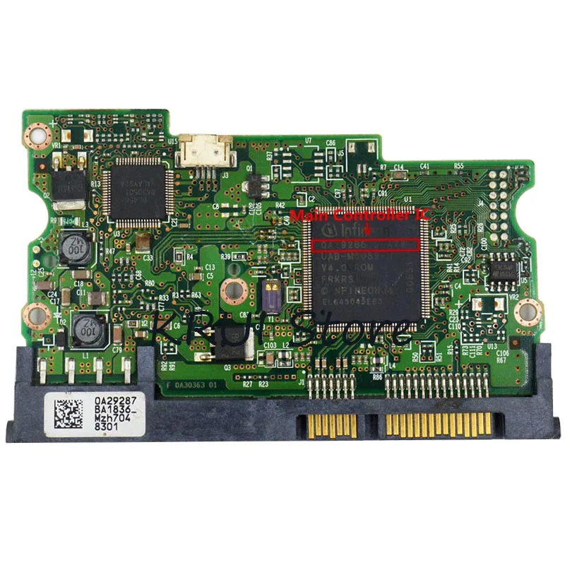 Бесплатная доставка HDD PCB Номер: F 0A30363 01 микросхема основного контроллера: 0A29286