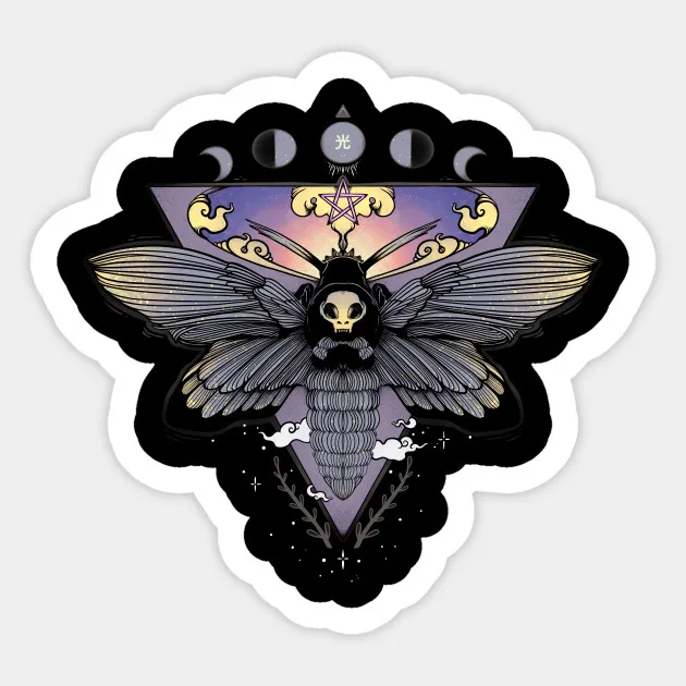 1 шт. готический треугольный стикер из ПВХ для ноутбука мотоцикла скейтборда