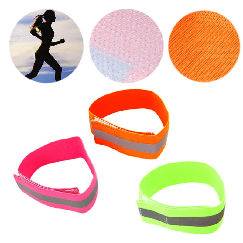Безопасная отражательная полоса на руку ремень для спорта открытом воздухе