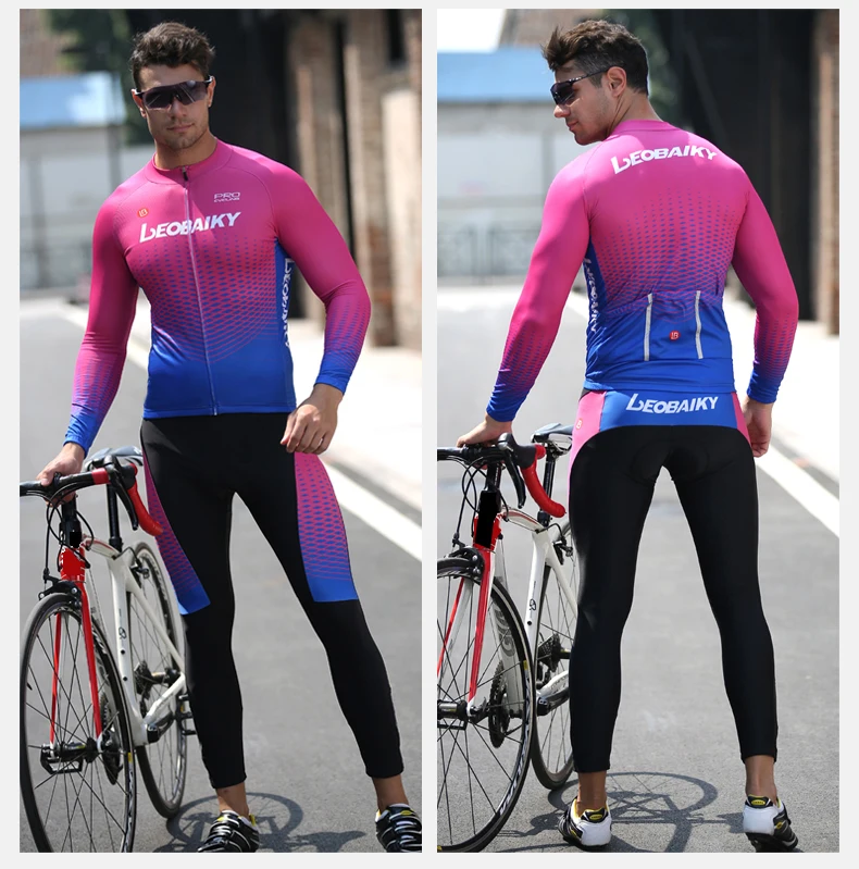 Бренд Pro Team Велоспорт Джерси набор Мужская осенняя одежда с длинным рукавом для велосипеда мягкая одежда для горного велосипеда Mtb Аксессуары для велосипеда