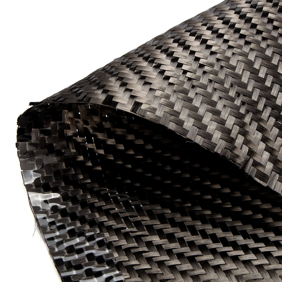 3K 2X2 Twill 200gsm 100% натуральная ткань из углеродного волокна матовая для