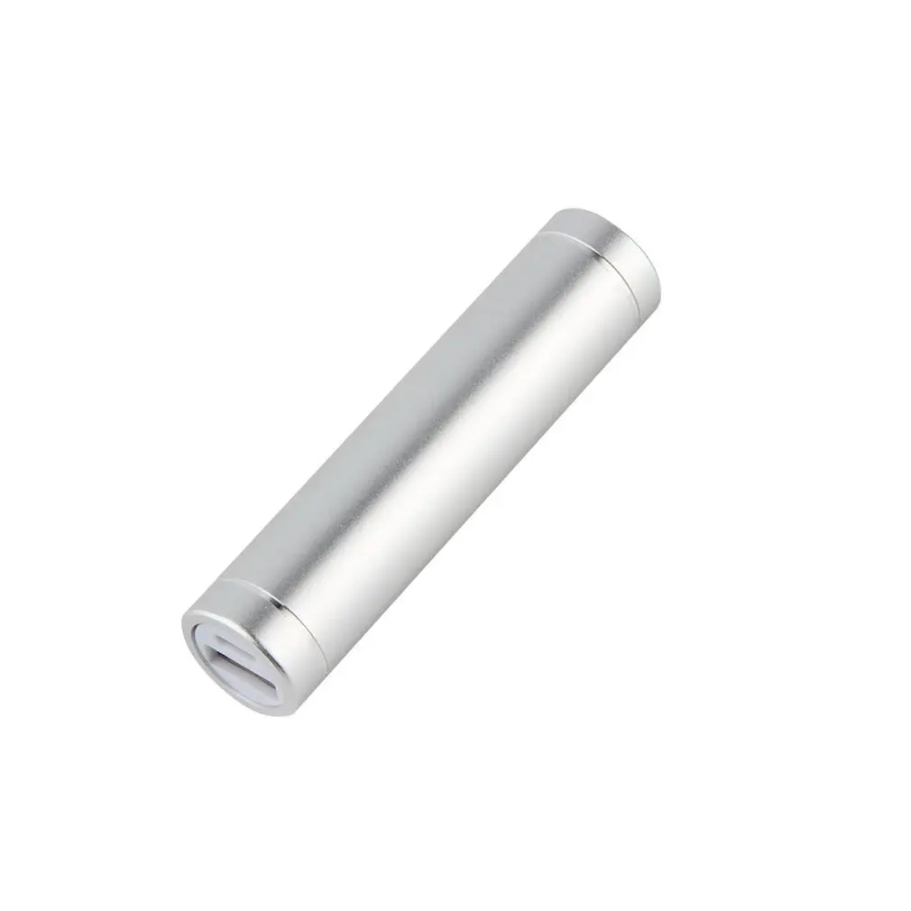 sliver 1 шт. портативный usb мобильный Банк питания зарядное устройство Подарочная коробка батарея чехол для 1x18650 акция - Цвет: sliver