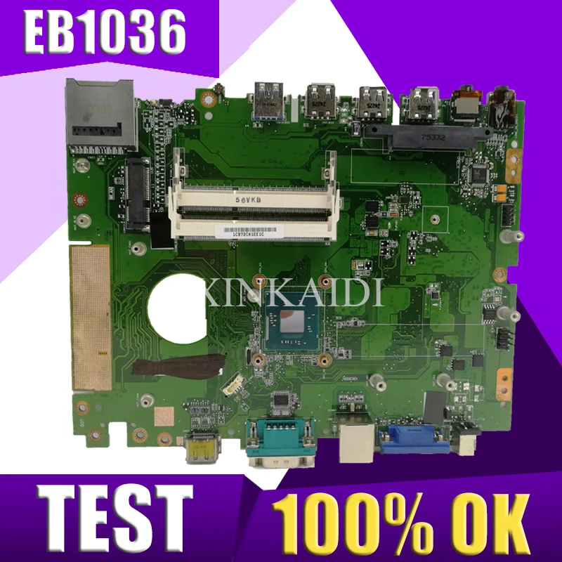Оригинальная материнская плата все в одном XinKaidi для ASUS EB1036 EB103 100% тест ОК работает