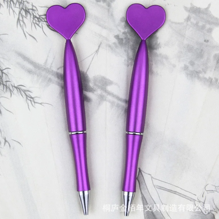 60 шт. кавайная шариковая ручка с металлической текстурой пластиковые шариковые
