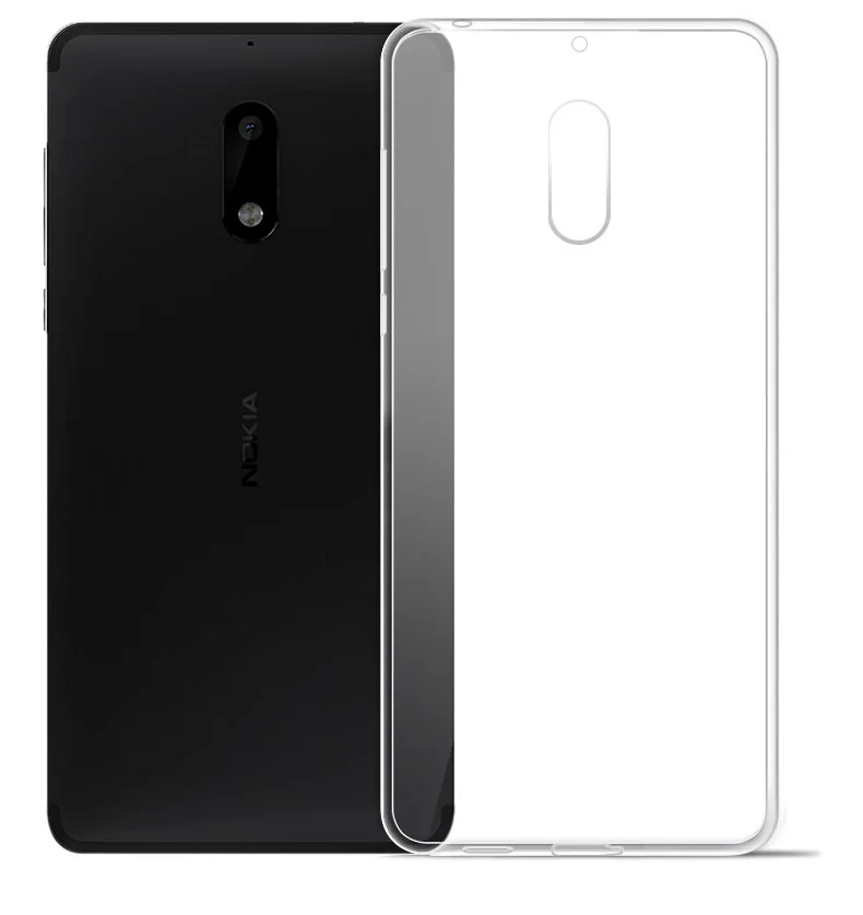 Clear TPU Чехол для телефона чехол для Nokia 8 9 8,1 7 7,1 6 6,1 5 5,1 3 3,1 2 2,1 1 плюс силиконовый чехол-накладка из мягкого ТПУ чехол для Nokia X6 X7 X5 X3 Etui - Цвет: Clear TPU