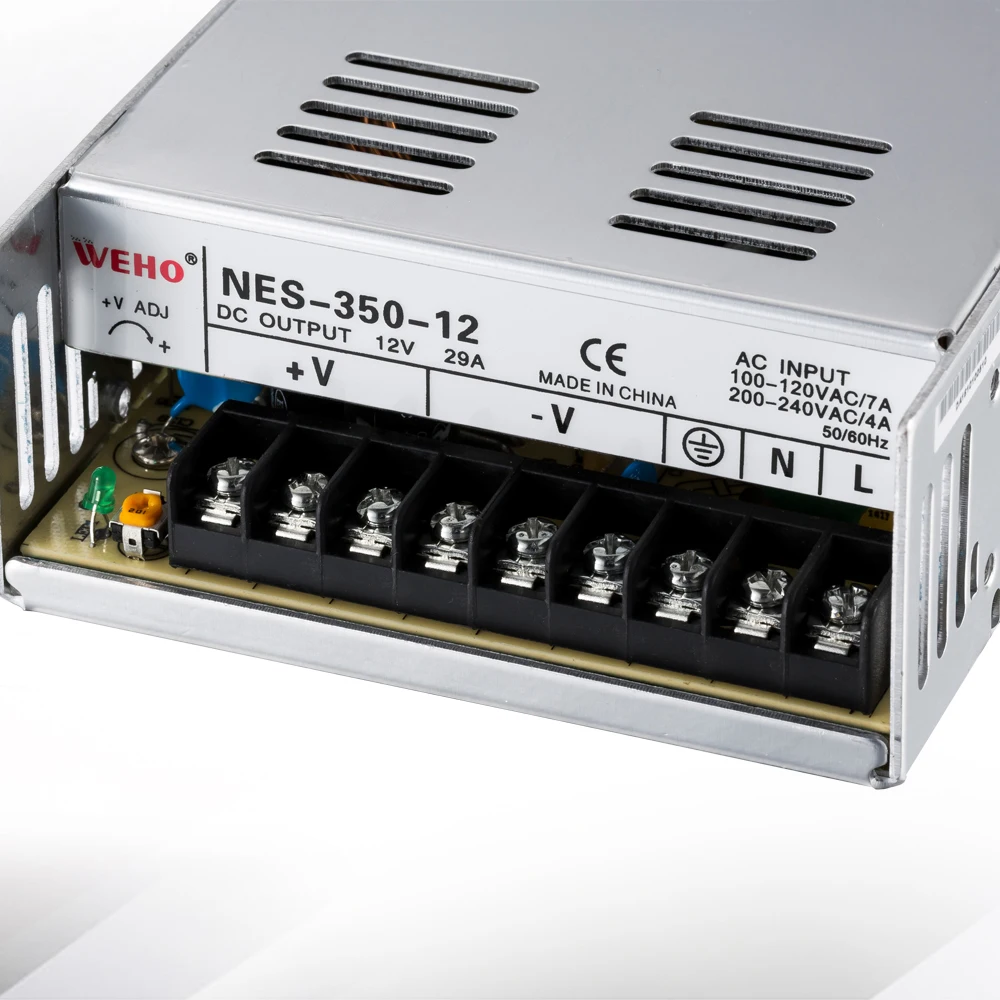 (NES-350-36)WEHO constant voltage single output switching power supply 350w 36v 9.7a | Обустройство дома