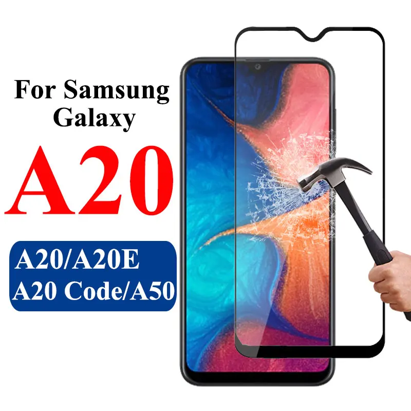Защитное стекло бронированное для samsung Galaxy A20 A20E Core A50 закаленное 20A A 20 E защита
