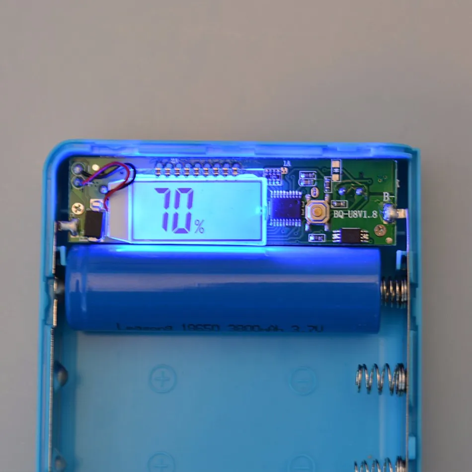 Без аккумулятора) power Bank 18650 Box 8x18650 power bank DIY чехол двойной USB мобильный телефон зарядное устройство для Xiaomi huawei Pover power Bank