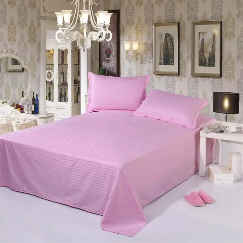 Постельное белье для отеля хлопковое постельное Королевского и размеров розовая
