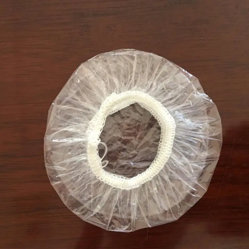 100 штук упак. одноразовые чехлы для ушей полиэтилен atransparent Чехлы защита от