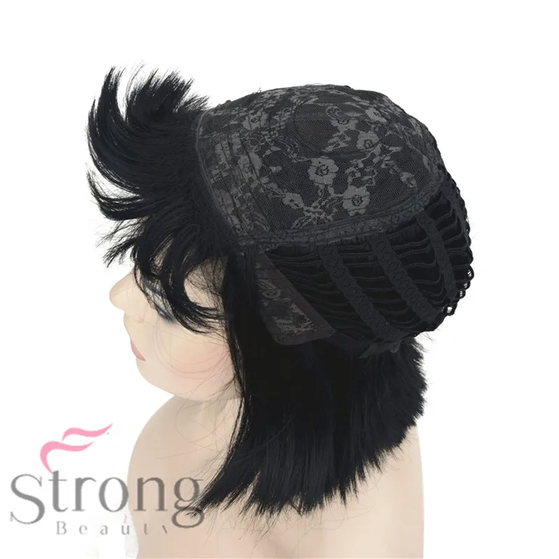 StrongBeauty синтетические короткие прямые парики женские волосы для женщин боб парик