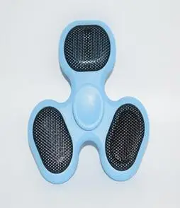 Foleto, новейшие Взрывные модели, Bluetooth, кончик пальца, гироскоп, беспроводной мини-динамик, Спиннер для взрослых, декомпрессия, toyBluetoo - Цвет: blue