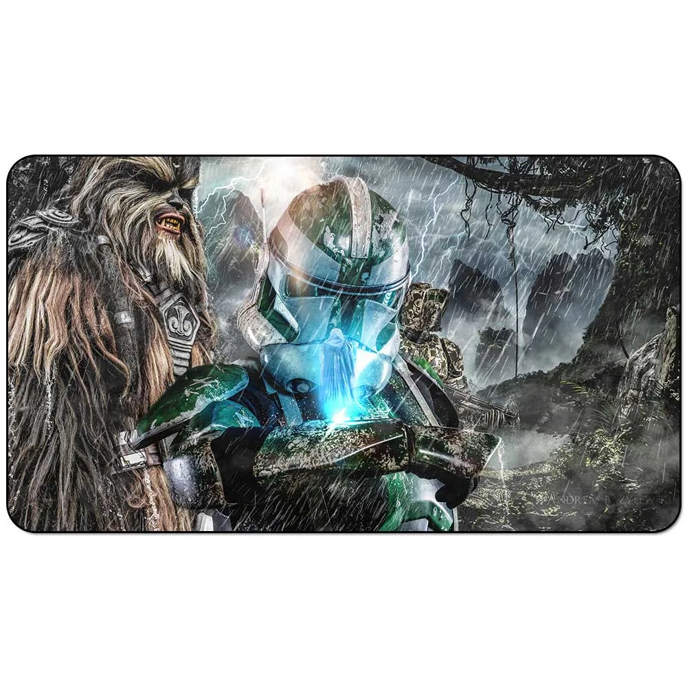Игровой коврик Star Wars: заказ 666 на Kashyyyk игровой для торговой карты 60 см x 35 (24 &quotx