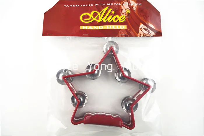 Ударное кольцо табурин в форме звезды Алисы бесплатная доставка|tambourine| |