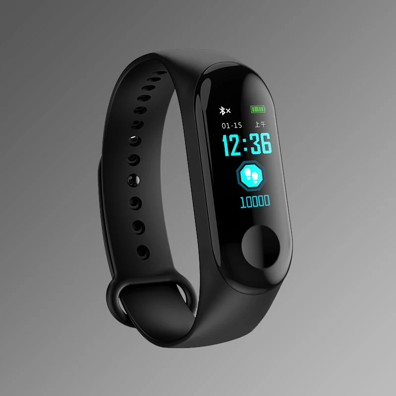 black Спортивный Браслет, умные часы для женщин и мужчин, для Android, IOS, Smartwatch, фитнес-трекер, новая Электроника, умные часы, Wach IP68, водонепроницаемые - Цвет: black