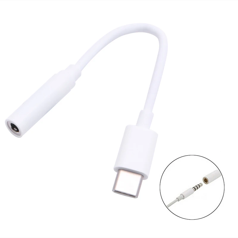 USB 3 1 Type C папа 5 мм Женский наушник аудио вспомогательный конвертер Кабель адаптер
