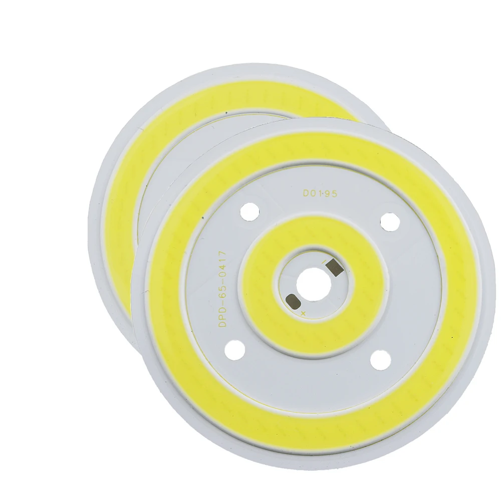 10 вт ультра яркий круглый монолитный блок светодиосветодиодный чистого белого