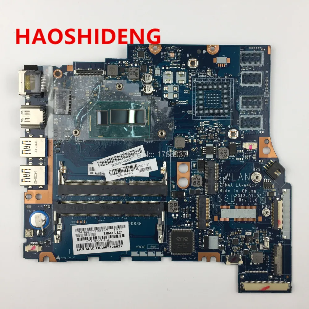 

K000148420 LA-A481P For Toshiba E45T E45T-A4200 Series Motherboard with i5-4200U,All functions fully Tested!