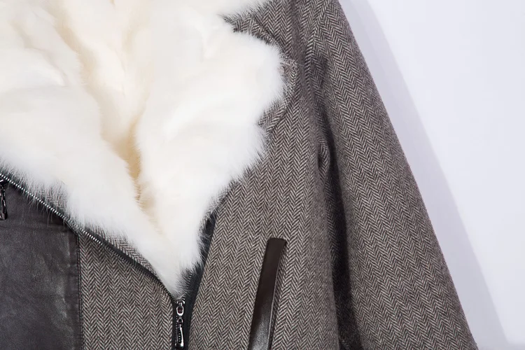OFTBUY, пальто с натуральным мехом, зимняя куртка, Женская парка, натуральный Лисий мех, подкладка, толстая теплая верхняя одежда, уличная одежда, бренд, отстегивается, Новинка