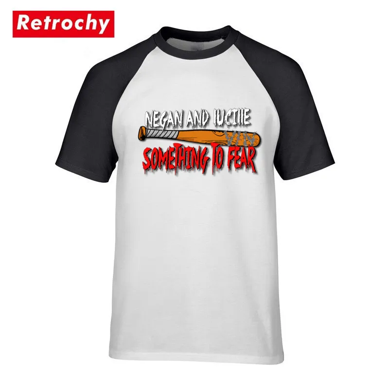 Футболка с надписью Great TV Show The Walking Dead Мужская крутая уличная футболка Homme Negan Lucille