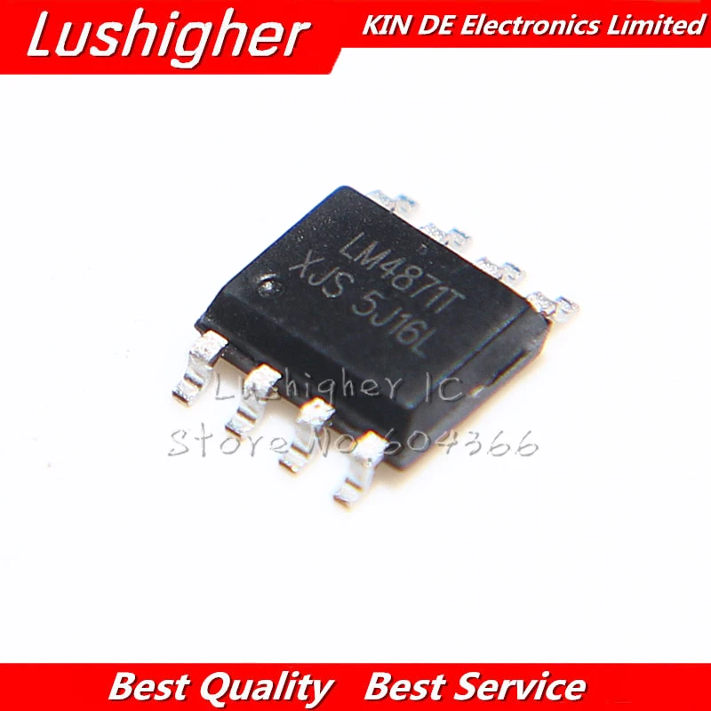 

50 шт., усилитель мощности аудио LM4871T LM4871 LM4871MX SOP-8