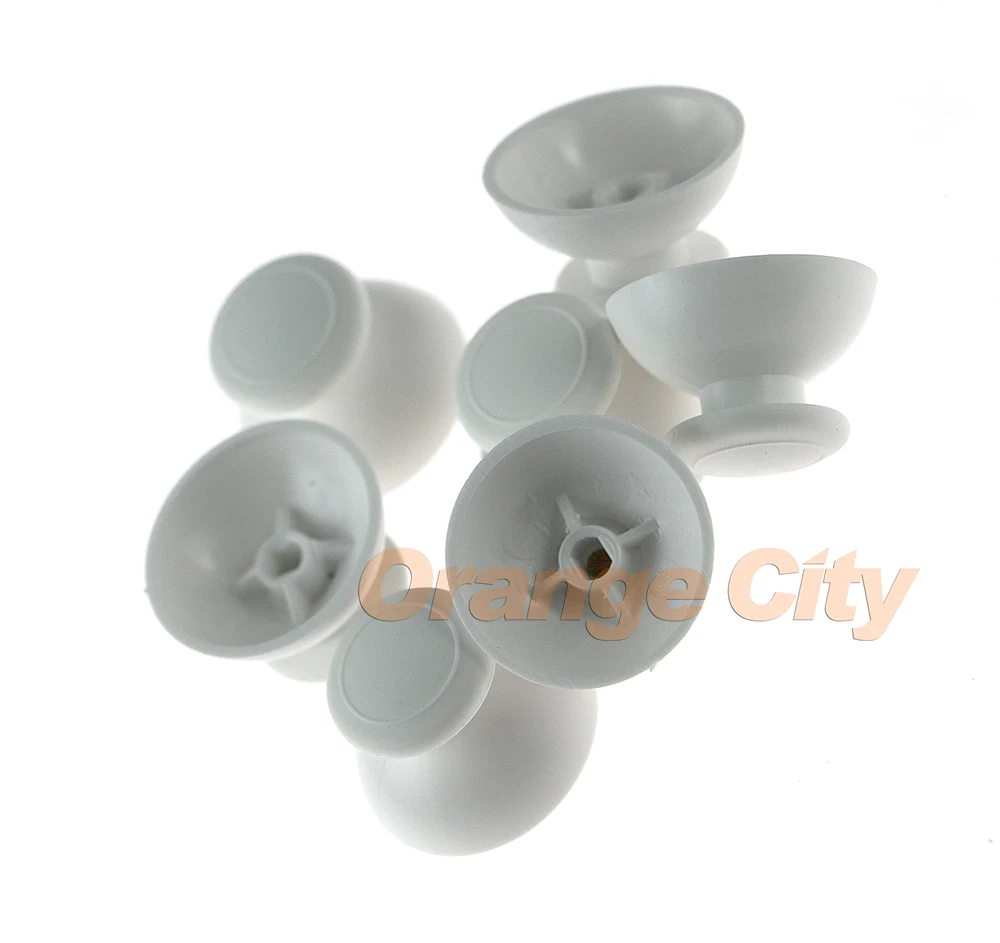 2 шт./лот белый колпачок джойстика с большим отверстием в виде гриба для wii