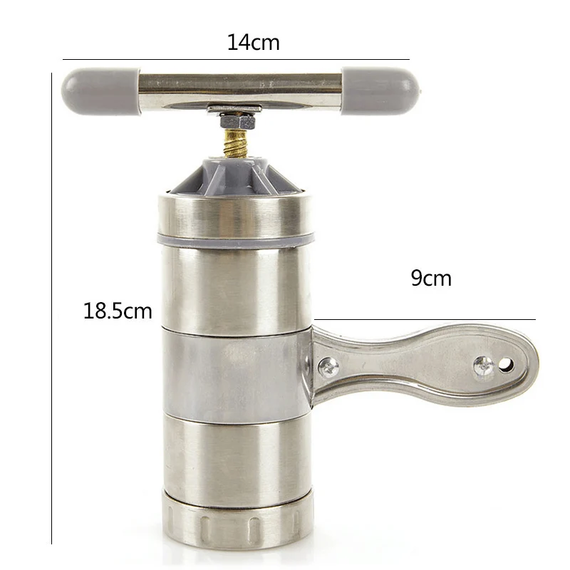 5 режимов из нержавеющей стали макаронная лапша машина ручной работы здоровая