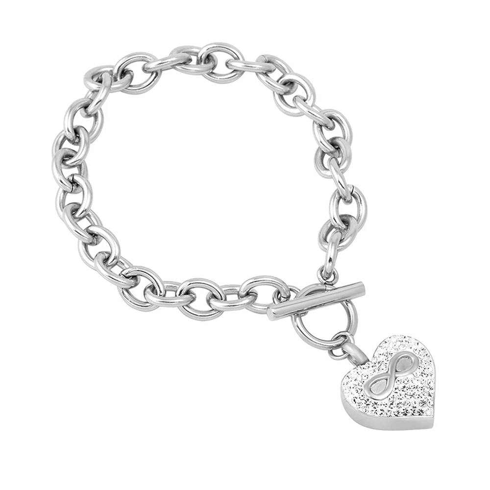 CMB5061 Multi design High Quality Chain Bracelets Bangle Stainless Steel Urn Bracelet With Cremation Ashes Pendant Charms | Украшения и