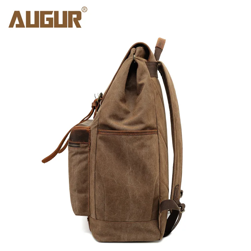 Augur рюкзак для ноутбука женский холщовый Рюкзак Дорожные рюкзаки мужские