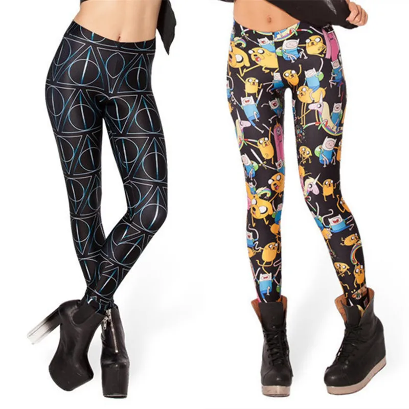 Леггинсы продвижение 3D цифровой печати женские сексуальные леггинсы оптом 2019