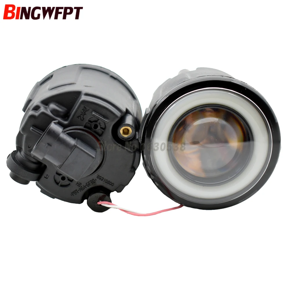 

2x Angel Fog Lamp Assembly LED Fog Light For Infiniti QX70 QX56 Q60 QX50 Q70 G25 G37 2006-2014 For Nissan Note Murano Z51 Juke