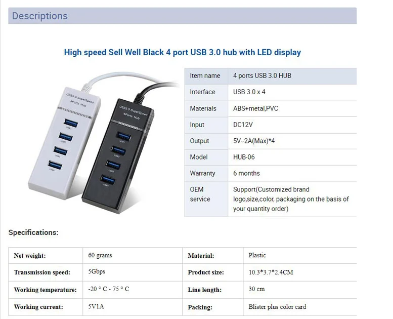 Starplat usb-хаб 3,0 4 порта Micro USB 3,0 концентратор разветвитель с адаптером питания USB Hab высокоскоростной 5 Гбит/с USB разветвитель 3 хаба для ПК