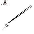 Портативный нейлоновый ремешок HOMEBARL, 100 шт.лот, 45 см, шейный шнур для удостоверения личности, держатель для сотового телефона, держатель для ключей, веревка для детей, студентов