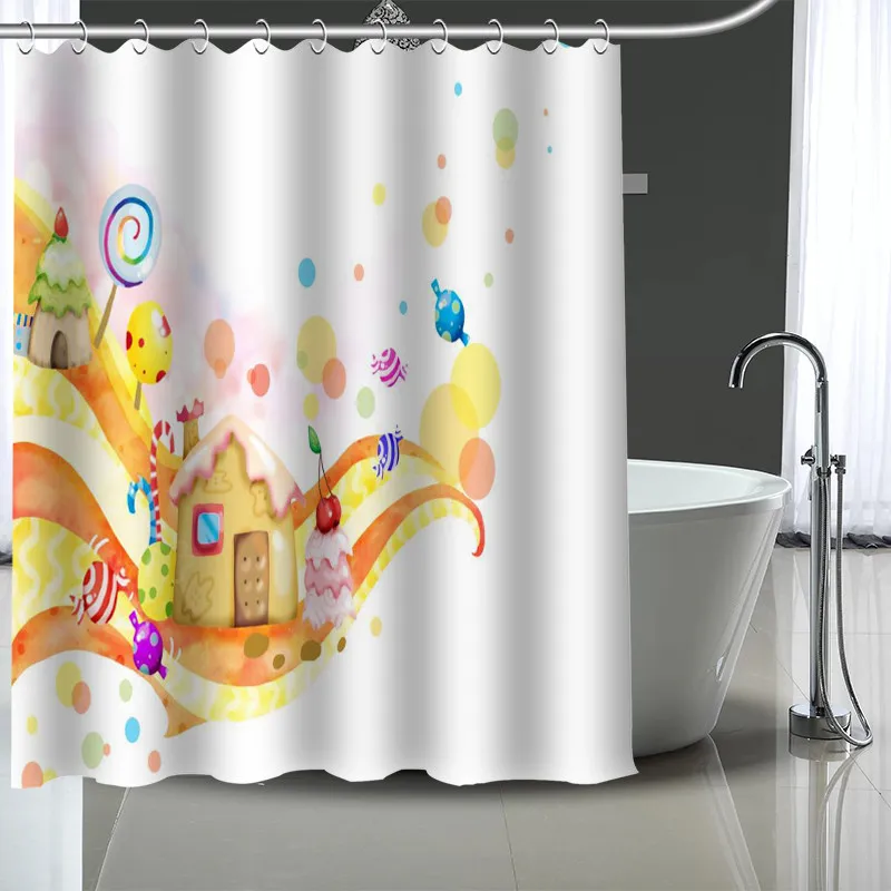 Занавеска для душа Современная тканевая занавеска ванной домашний декор большие