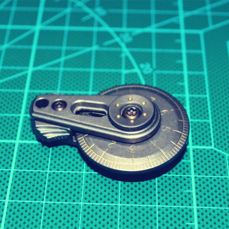 Инструмент EDC титановая рулонная линейка мини карманные инструменты для всего измерения умная Милая линейка