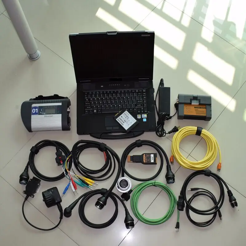 MB Star C4 для BMW ICOM A2 b c инструмент диагностики и программирования с cf52 ноутбук 1 ТБ ssd