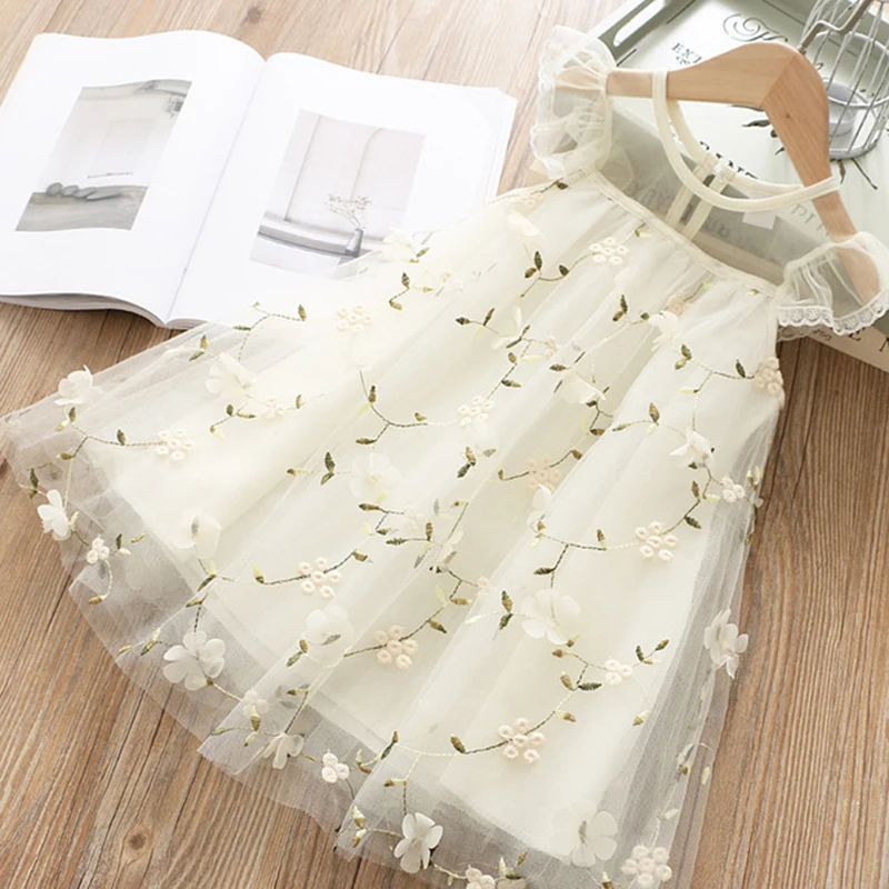 flower girl dresses toddler girls summer 2019 princess dress children vestidos casual floral | Мать и ребенок