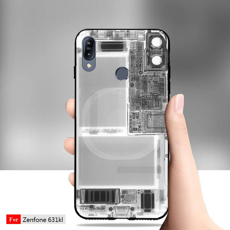ZB631KL для Asus Zenfone Max M2 Pro силиконовый мягкий чехол из ТПУ ASUS ZB633KL ZB 633KL Модный |